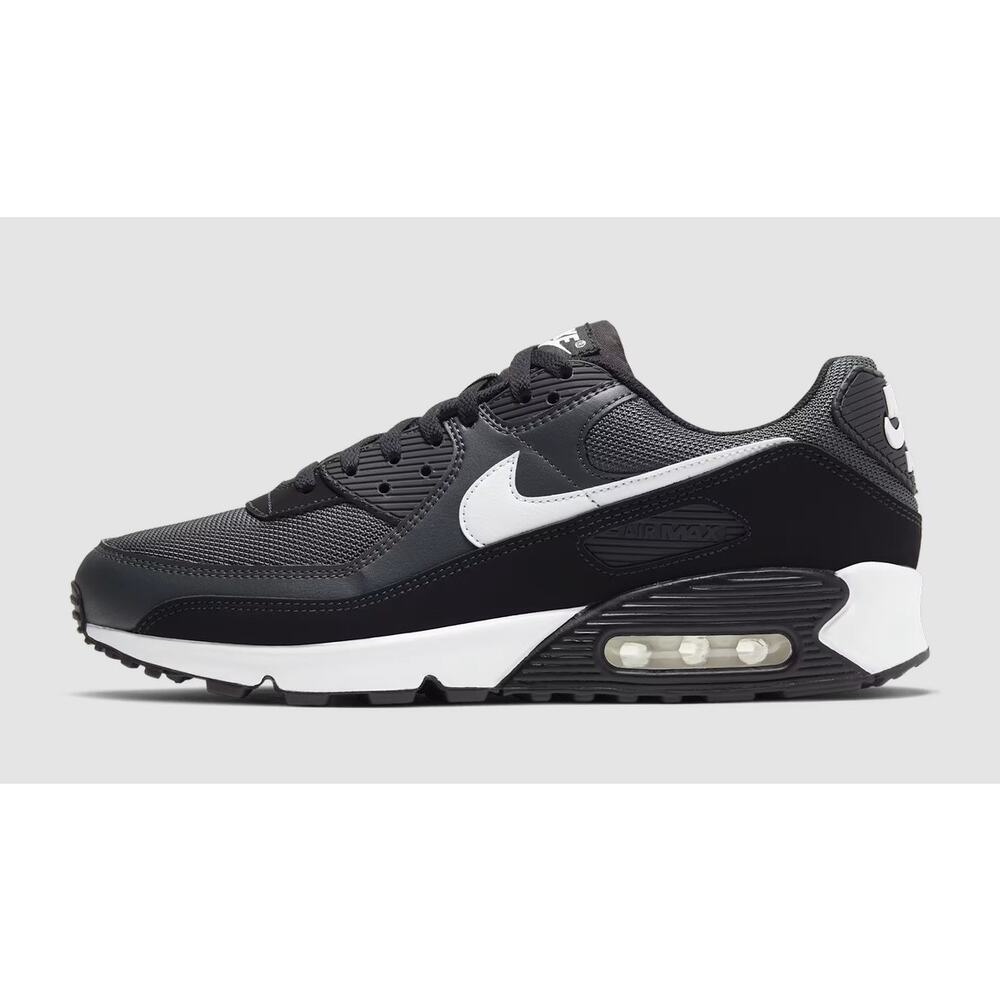 Nike Air Max 90 Gray Black White Men’s Athletic Shoes Size 10